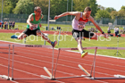 Senior mens 400 metres hurdles, 2019 North Eastern Track and Field Champs., Middlesbrough. Photo:  David T. Hewitson/Sports for All Pics